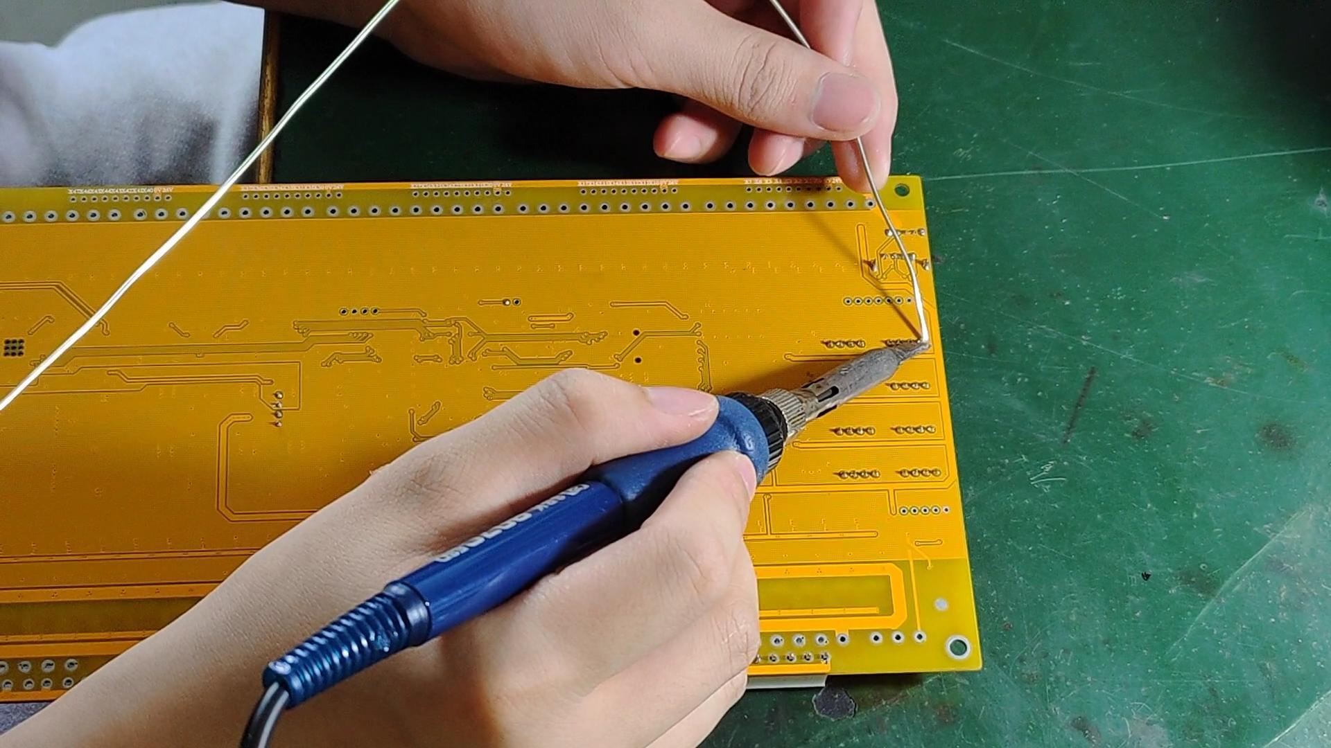 實芯焊錫絲焊接時的注意要點