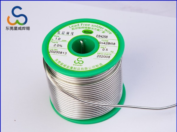 低溫焊錫線,Sn42Bi58低溫焊錫絲 無鉛低溫錫線
